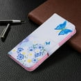 thumbnail image 5 of Wallet Case for iPhone 13 Pro Max,PU Leather Flip Folio Magnetic Closure Slim Shell Dual Layer Heavy Duty Protective Bumper Card Holder Book Case for Apple iPhone 13 Pro Max,Butterfly Flower, 5 of 7