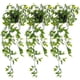 thumbnail image 1 of 3 plantas colgantes artificiales con macetas, enredaderas colgantes artificiales, plantas colgantes en macetas verdes, 1 of 8