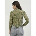 thumbnail image 3 of DressBerry Women's Printed Poly Georgette Full Sleeves Collared Neck Top Buttoned Closure High Low Hem Casual&nbsp;Summer Wear Waist Length Regular Shirt, 3 of 7