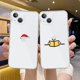 thumbnail image 2 of Transparent Cartoon New Year Christmas Creative Santa Phone Case for iPhone 11 12 13 14 15 Pro Max X XS XR 7 8 Plus SE 2 Cover, 2 of 5
