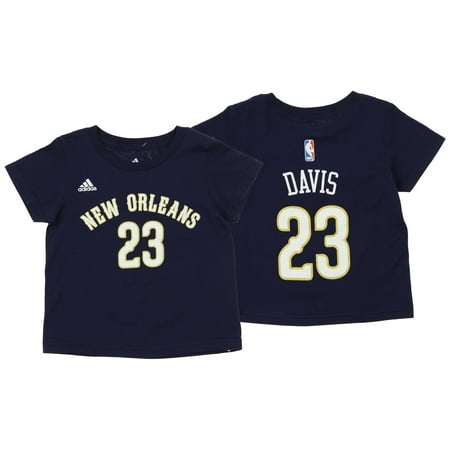 

NBA Toddler s New Orleans Pelicans Anthony Davis #23 Game Time Tee Navy