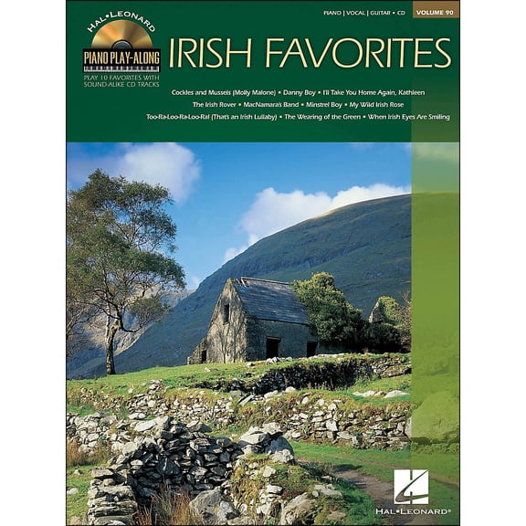 Irish Favorites: Piano Play-Along Volume 90 (Other)