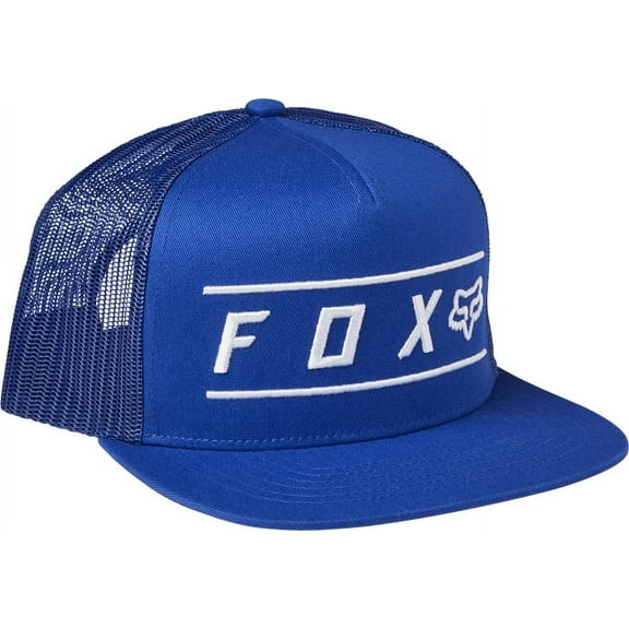 Fox Pinnacle Mesh Snapback Hat (OSFM, Royal Blue)