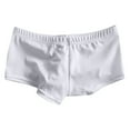 thumbnail image 4 of Women's Shorts Hot Summer Women'S Sexy Solid Color Hip Lifting Shorts,White Women's Shorts XXXXXL, 4 of 4