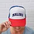 thumbnail image 6 of CafePress - MALIBU - Adjustable Unisex Printed Trucker Hat with Mesh Back, 6 of 10