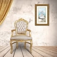 thumbnail image 3 of Villa, Milli 11x18 Gold Ornate Wood Framed with Double Matting Museum Art Print Titled - Stacked Rocks At Sea, 3 of 4