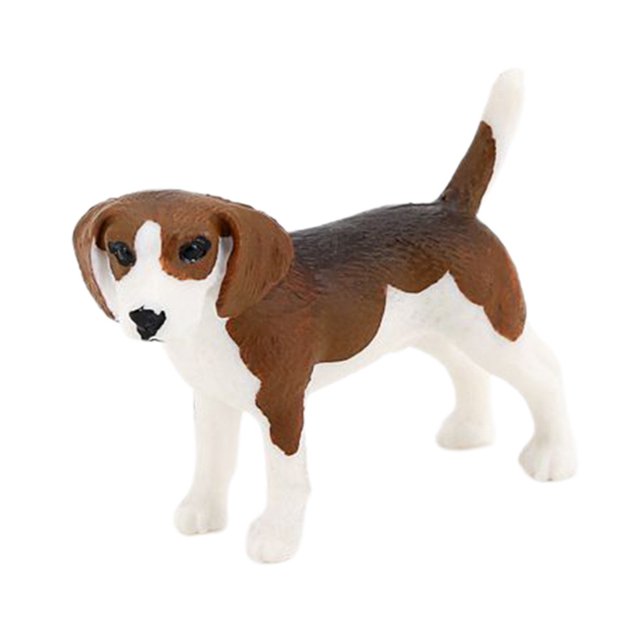 Simulation Animal Dog Model Puppy Mold Table Desk Ornament Collective Toy Gift
