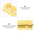 thumbnail image 3 of OULII 2Pcs Slide Bolt Lock for Home Security with Golden Finish 7 48X2 93X0 39in, 3 of 8