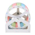 thumbnail image 2 of MERIGLARE Hamster Chinchilla Small Animals Silent Running Exercise Wheel Toys Colorful, 2 of 9