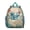 Blue-green-15, variant on Japanese-Style Octopus Watercolor Ergonomic School Backpack - Waterproof, Breathable & Adjustable Spine-Friendly Daypack for Students with Side Pockets