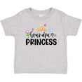 thumbnail image 3 of Inktastic Grandpa's Princess Crown and Flowers Girls Baby T-Shirt, 3 of 5
