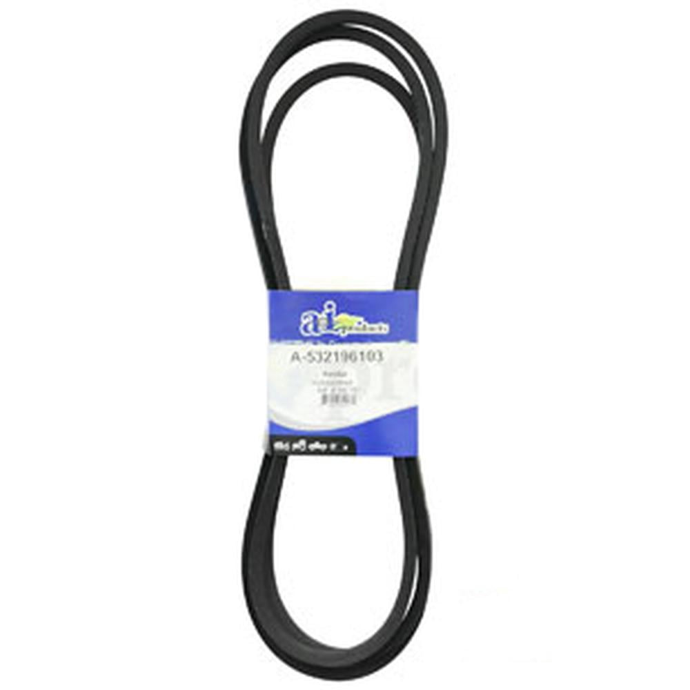 RAParts One 54" Deck Drive Belt 196103 532196103 53219610 Fits Husqvarna Riding Mowers