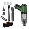 thumbnail image 1 of veasfak Hand Vacuum Cleaner Air Duster USB Rechargeable Mini Air Blower Mini Car Vacuum Green, 1 of 7