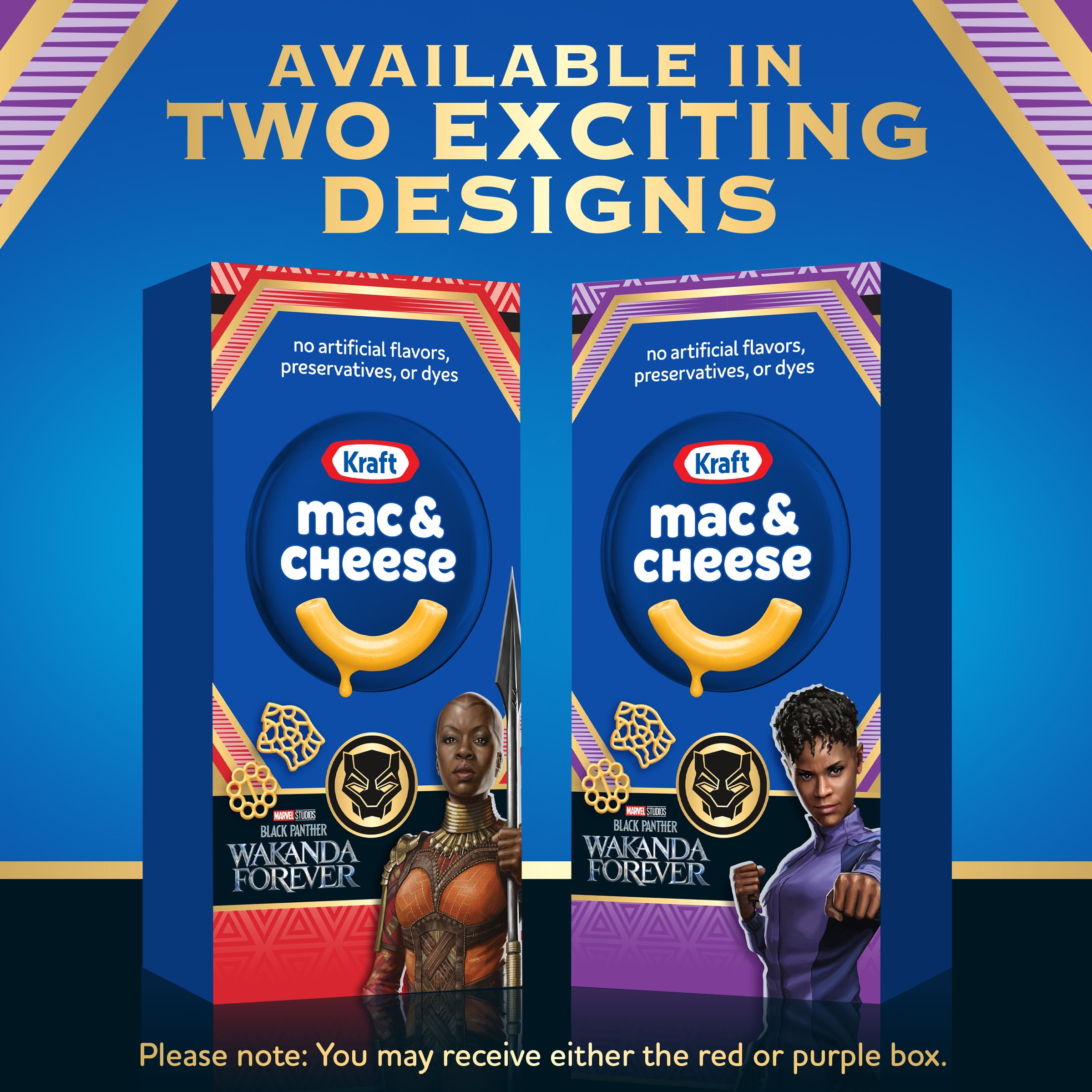 Buy Kraft Mac N Cheese Macaroni and Cheese Dinner with Black Panther