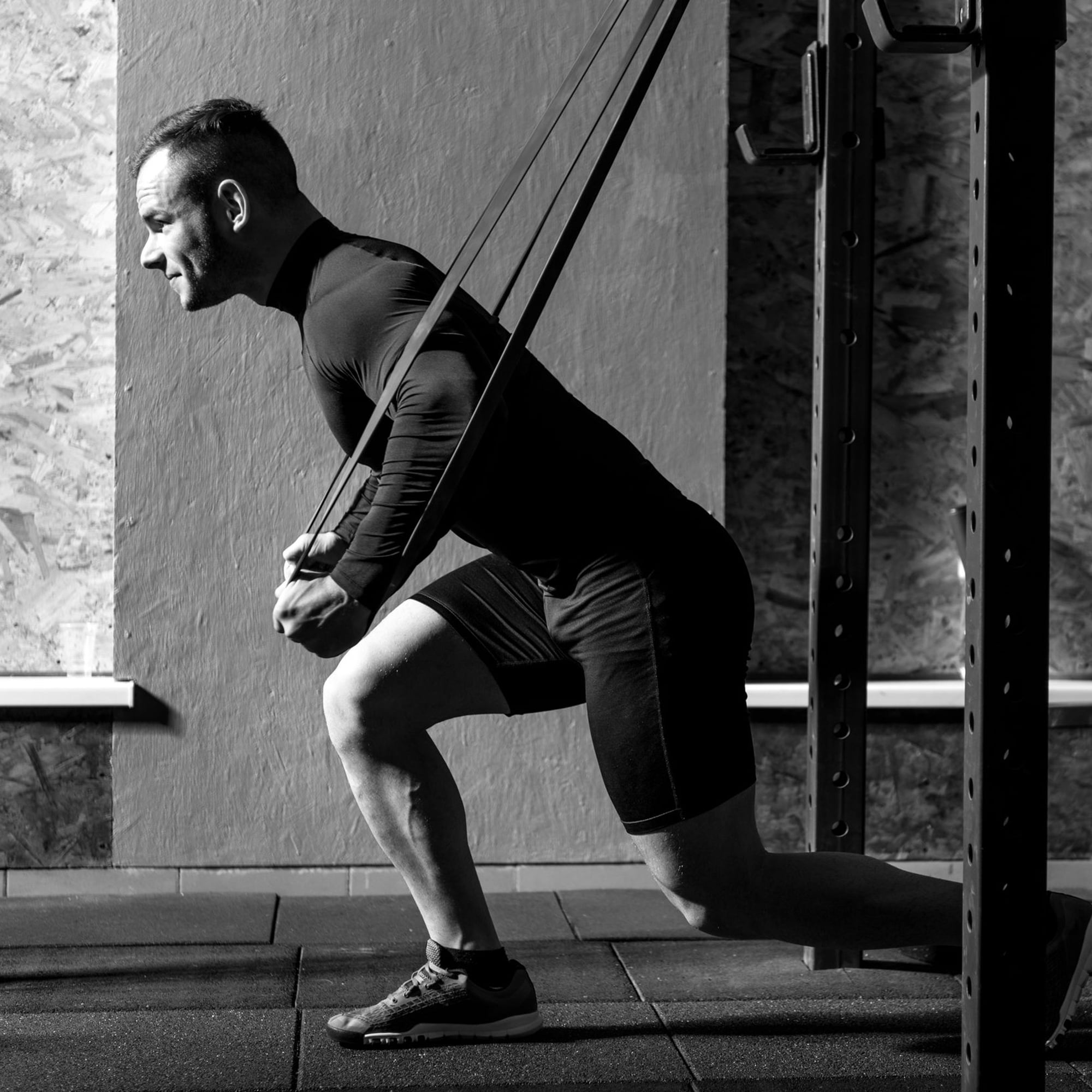 XPRT Fitness Pull Up Resistance Band Mobility Stretch Powerlifting Purple 35-85lbs
