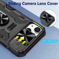 Case For 13/ 14 With Stand Slide Camera Cover & Belt Clip Holster Heavy ...