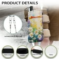 thumbnail image 6 of COEQINE Daisy Crutch Case Oil Paint Storage Organizer for Underarm Crutches Medical Crutch Accessories with Key and Wallet Mobility Cane Pouch for Women Gifts for Women Friends, 6 of 7