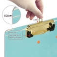 thumbnail image 6 of FORMRS Acrylic Clipboard with Low Profile Clip Standard A4 Letter Size, 12.5" x 9", Capybara Splash, 6 of 8