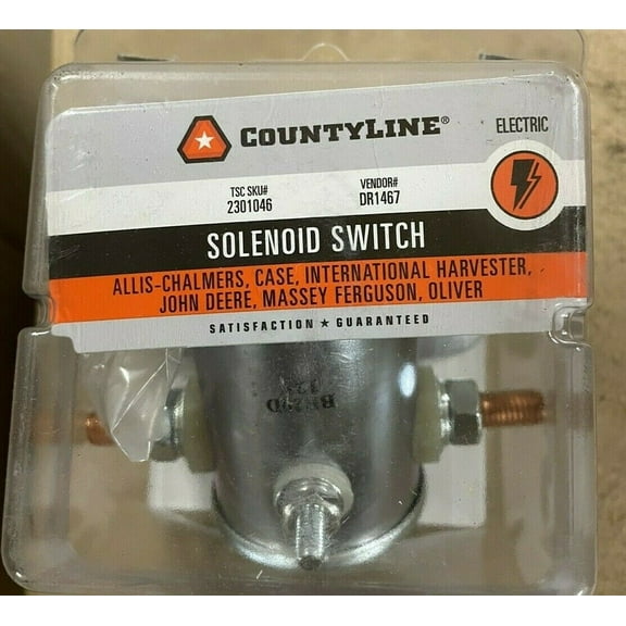 Brand New CountyLine Solenoid Starter Switch #DR1467