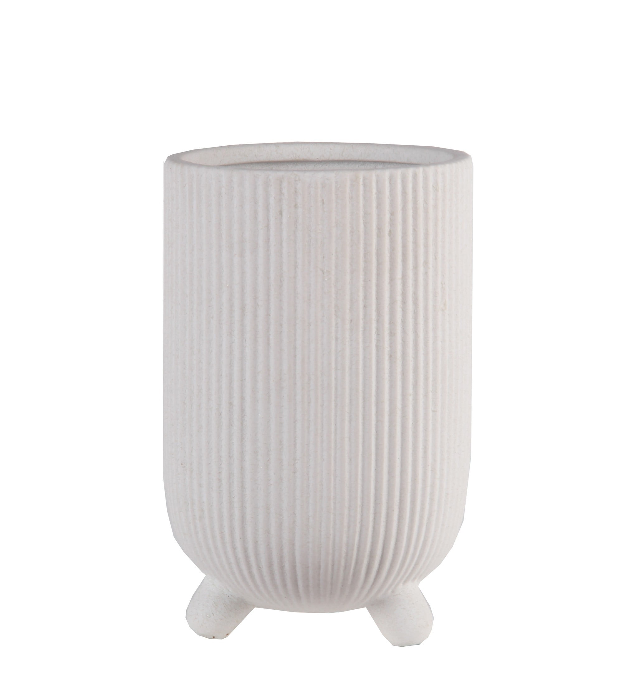 Privilege Small White Ceramic Vase