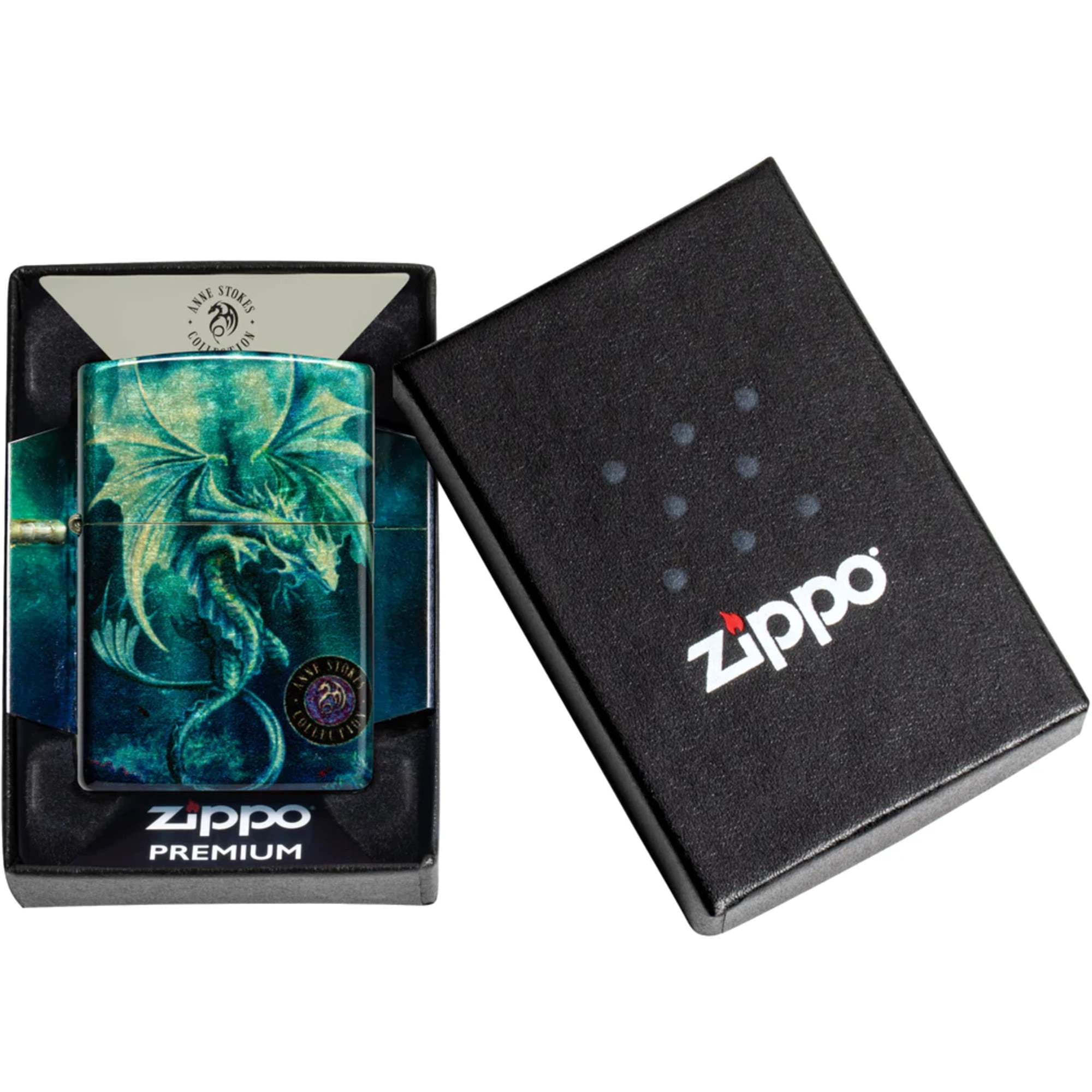 Zippo 48986 Sea Dragon Design Refillable and Windproof Lighter