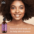 thumbnail image 4 of Natnique Natural Oils Non-Greasy Hydrating Organic Jojoba Body Oil, Glass Bottle with Nail Applicator Brush, 2 fl oz, 4 of 10