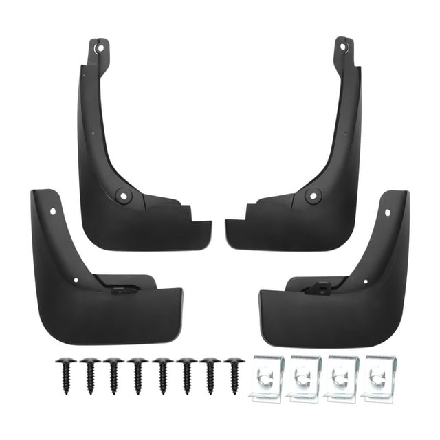 Guardabarros Splash Guards Direct Fit de Unique Bargains para MG HS 2018-2024 Delantero y Trasero Pre-perforado 1 Juego Kit de Protección Todo Clima