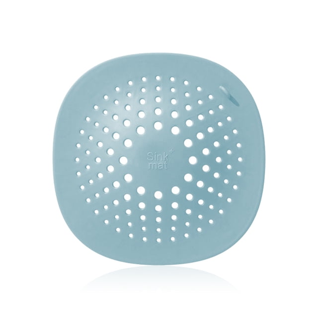 Toystoory Cubierta de drenaje de suelo, tapón colector de pelo para ducha de baño, colador de filtración Universal, accesorios reutilizables Organizadores de utensilios de cocina Azul