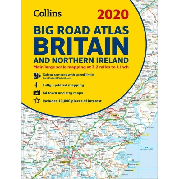 2020 Collins Big Road Atlas Britain and Northern Ireland, (Paperback)