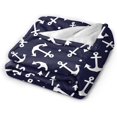 thumbnail image 2 of LHSHID Football with Ice and Fire Blanket Flannel Fleece Throw Blanket Gifts for Bed Couch Sofa Chair 50x60in, 2 of 6