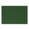 thumbnail image 1 of Irish Cutting Board, National Foliage Pattern Intricate Twigs and Dots Trefoil Botanical Abstraction, Decorative Tempered Glass Cutting and Serving Board, Small Size, Black Lime Green, by Ambesonne, 1 of 1