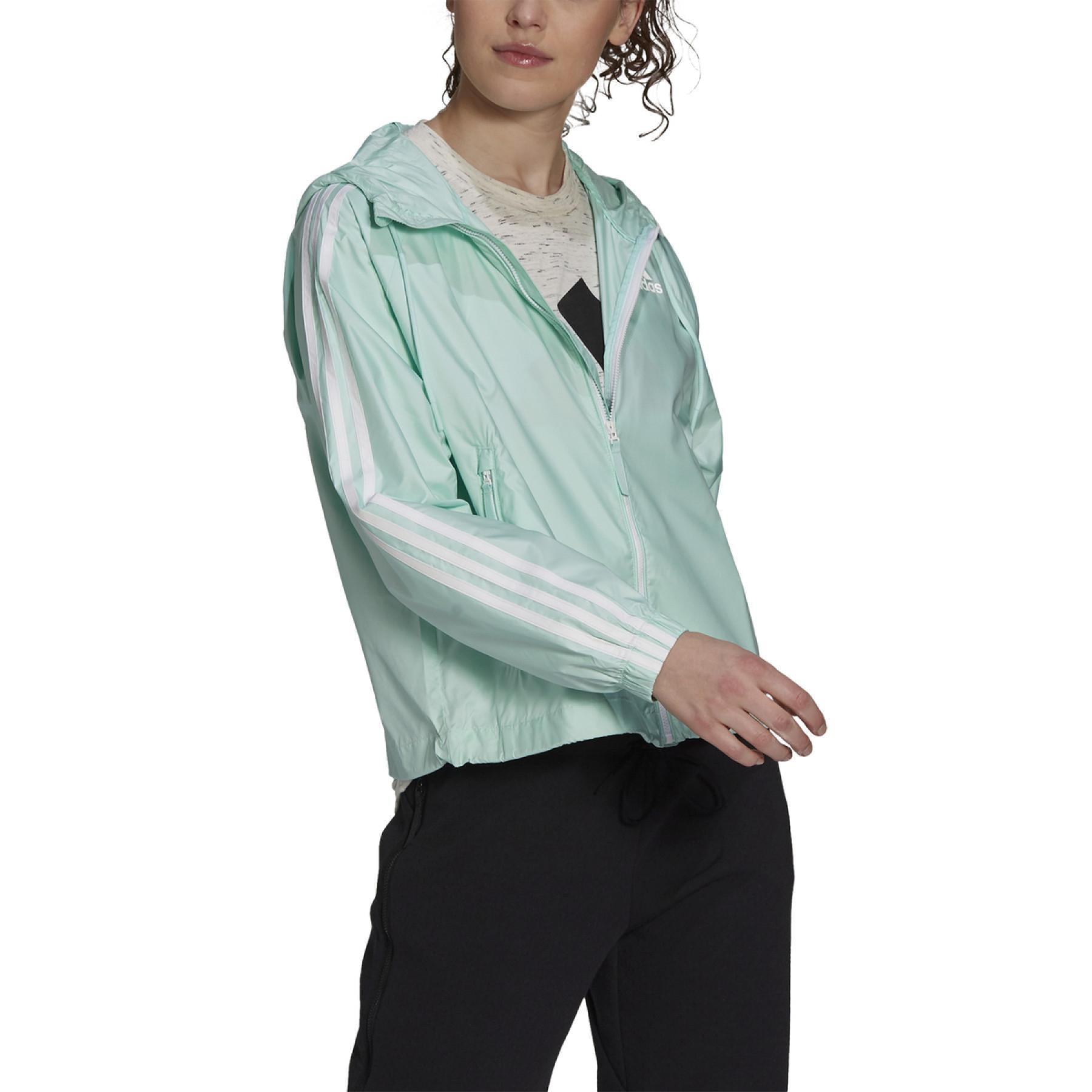 Adidas Women's Basic 3-Stripes Wind Jacket