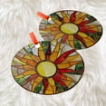 thumbnail image 3 of Sun Glass Suncatcher, Sun Suncatcher Ornament, Whimsical Spiral Sun, Sun Art, Sun Set Lover Gift, Sun Home Decor, New Home Decor, mom gift, Ornament 2025, Holiday 2025, Seasonal, 3 of 5