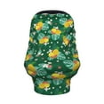 thumbnail image 2 of Haiem Tropical Fruit Baby Nursing Cover & Nursing Poncho - Multi Use Cover for Baby Car Seat Canopy, Stroller Cover, 360°Full Privacy Breastfeeding Coverage, 2 of 9