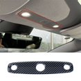 thumbnail image 2 of Accesorios interiores Embellecedor de la cubierta de la luz de lectura superior para el Model 3 2024 ABS Fibra de carbono, 2 of 5