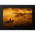 thumbnail image 2 of Tunc, Feyzullah 18x13 Black Modern Framed Museum Art Print Titled - Cowboy, 2 of 5