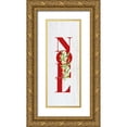 thumbnail image 1 of Murdock, Ramona 9x18 Gold Ornate Wood Framed with Double Matting Museum Art Print Titled - Noel, 1 of 4