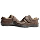 thumbnail image 2 of Zapato Escolar Audaz® de Piel para Niño Ajuste Velcro Marron 21, 2 of 6