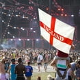 thumbnail image 2 of England Flag 5ft x 3ft Large English World Cup Euros St George's Flag with Text, 2 of 5