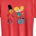 thumbnail image 3 of Hey Arnold! - HA Air Guitar - Women's Short Sleeve Graphic T-Shirt, 3 of 5