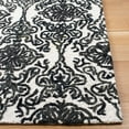 thumbnail image 5 of SAFAVIEH Blossom Asher Geometric Wool Area Rug, Ivory/Black, 9' x 12', 5 of 10