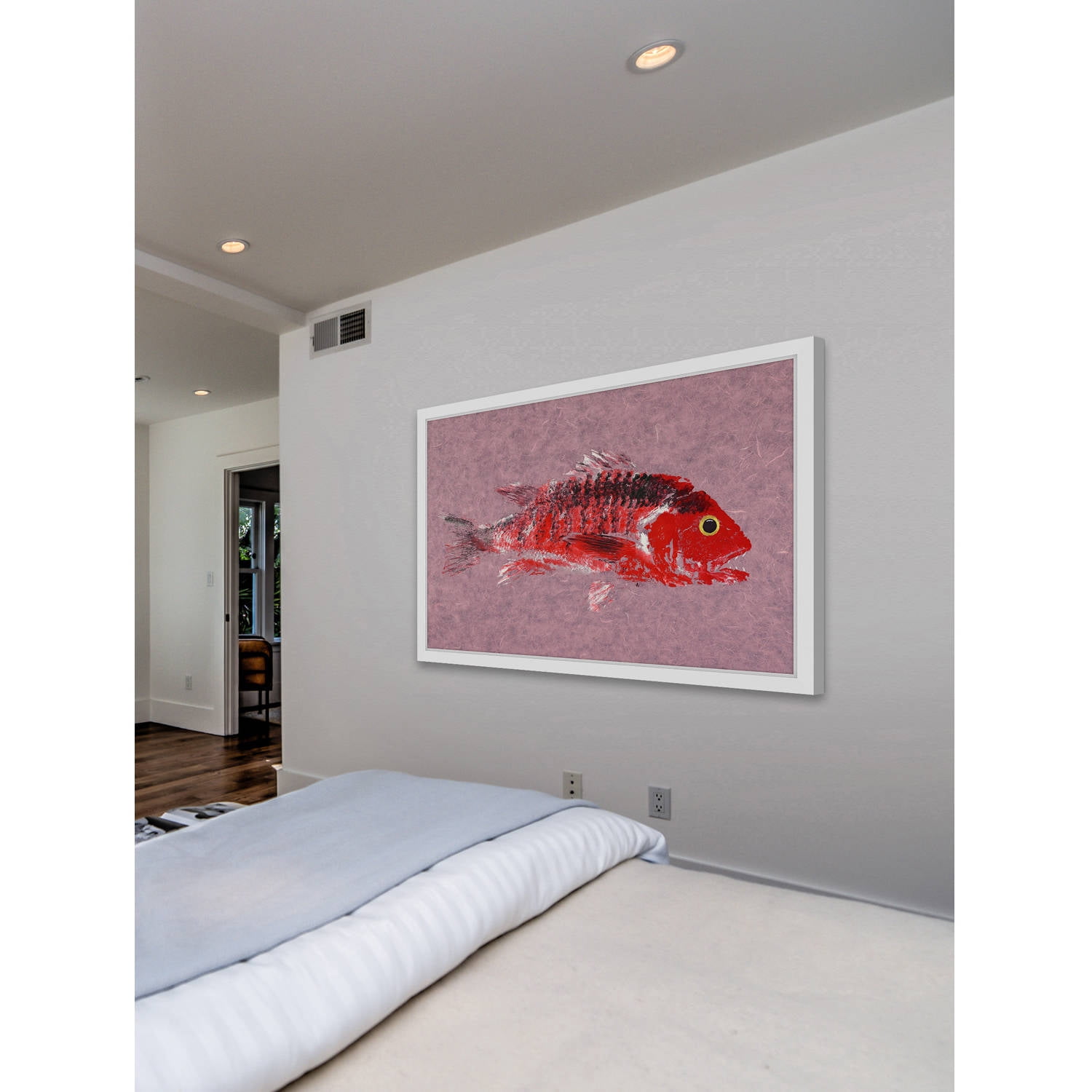 Marmont Hill "Snapper" by Warren Sellers Framed Painting Print