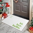 thumbnail image 4 of Entrance Door Mat | Elegant Silk Carpet Mat for Entryway | Non-Slip Bottom | Dirt Removal Effect | Stylish Pattern | Indoor Home or Office Use | 1 Piece | Large Size, 4 of 7