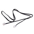 thumbnail image 2 of 3X RJ11 6P4C Cuerda Cable de Telefono Modem ADSL 1 Metro, 2 of 8