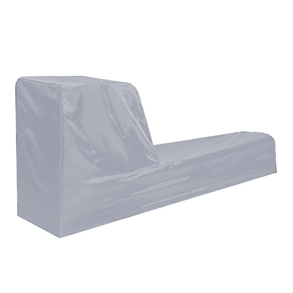 Rowing Machine Cover, 210D Silver-Coated Oxford Cloth, Waterproof And Dustproof, Double-Layer Thickened For Outdoor Use, Fits Most Indoor Rowers, gray