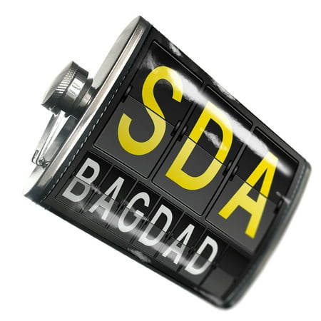 

NEONBLOND Flask SDA Airport Code for Bagdad