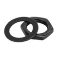 thumbnail image 2 of Kit de rondelles d'écrou pour connecteur de douille d'instrument, fixations pour guitare électrique et basse, filetage femelle M9, noir, 2 of 4