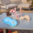thumbnail image 4 of Phenofice 2 Sets Tiny House Kits Plastic Assorted Color Compact Swimming Accessories for Children's Playtime, 4 of 8