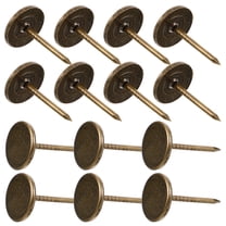 NICEXMAS  100 Pcs Large Thumb Tacks Silver Retro Thumbtacks