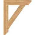 thumbnail image 3 of Ekena Millwork 5 1/2"W x 32"D x 40"H Traditional Slat Smooth Bracket, Western Red Cedar, 3 of 4